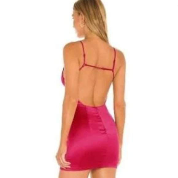 superdown Nicole Mini Dress in Hot Pink - Picture 2 of 5